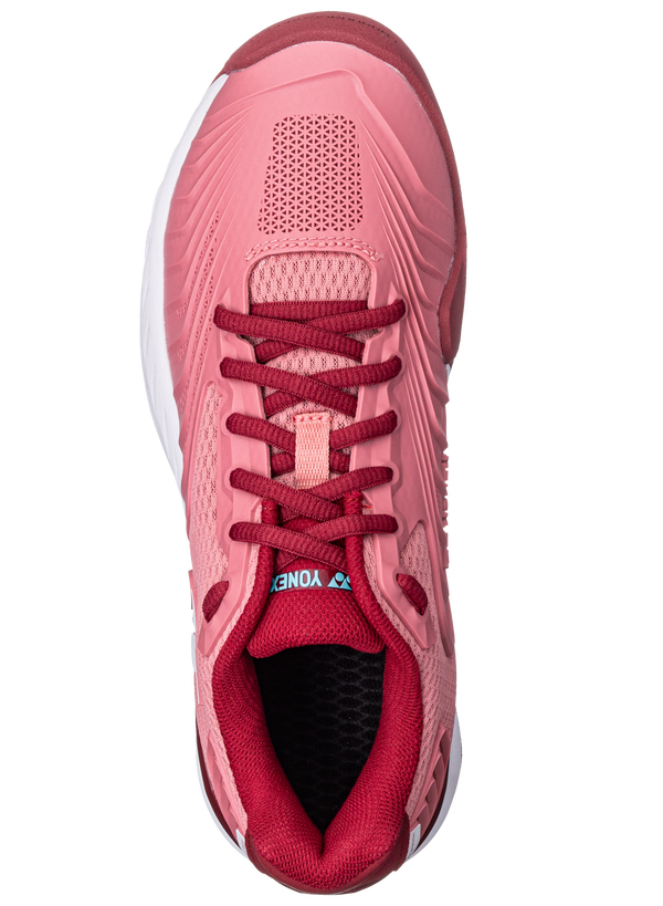 Yonex Power Cushion Eclipsion 4 Women's Tennis Shoes - Lightweight & Supportive All Court Pink Sneakers for Ladies - Perfect for Competitive Matches & Casual Play
