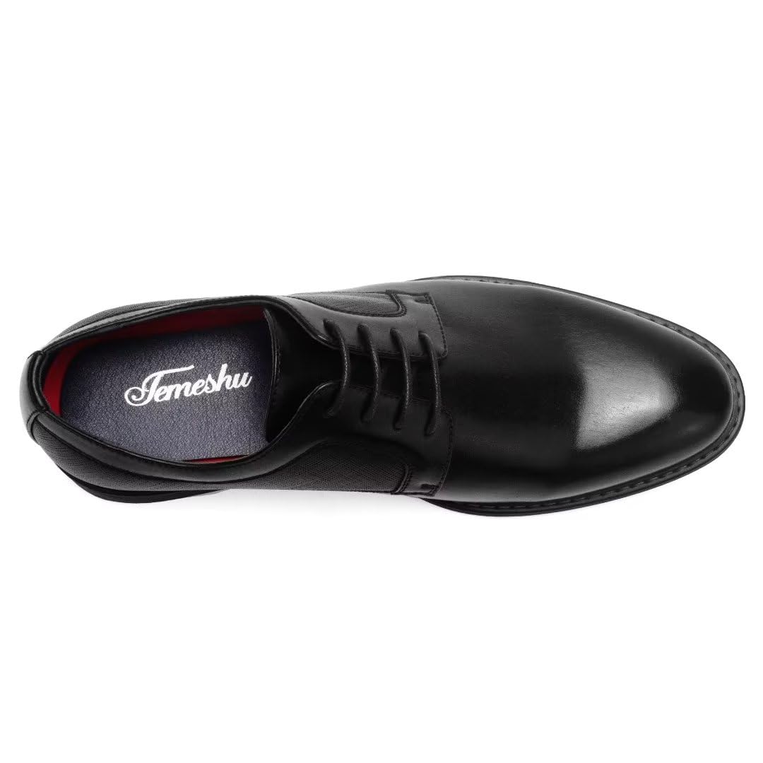 Premium Men's Dress Shoes - Classic Oxford Style for Business & Formal Occasions | Comfortable & Stylish for Office, Weddings & Special Events