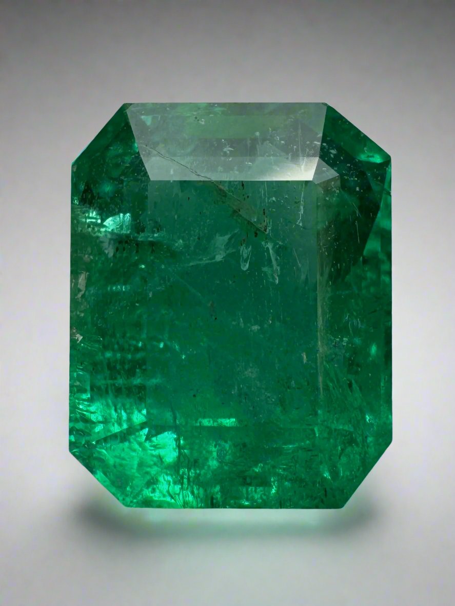 4.36 Carat 11x9mm Deep Green Natural Loose Zambian Emerald Gemstone - Perfect for Jewelry Making, Engagement Rings & Luxury Gifts