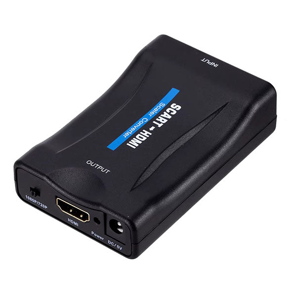 HDMI to SCART Converter Adapter 1080P - Convert Old SCART Devices to HDMI for Modern TVs | Perfect for Gaming, DVD Players & Home Theater Setups