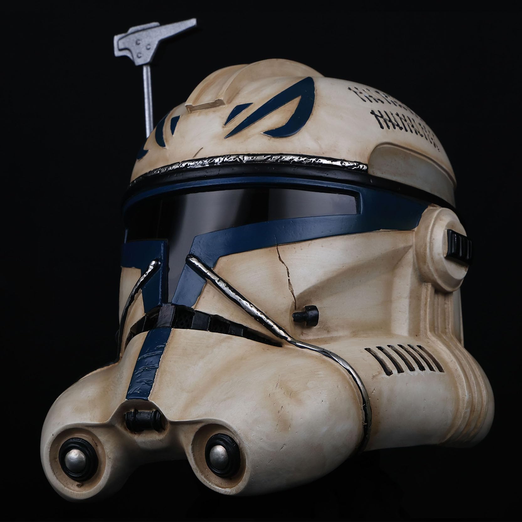 Star Wars Clone Trooper Commander Helmet - Premium Cosplay Prop for Fans & Collectors | Halloween, Cosplay, Movie Reenactment, Gift for Star Wars Fans