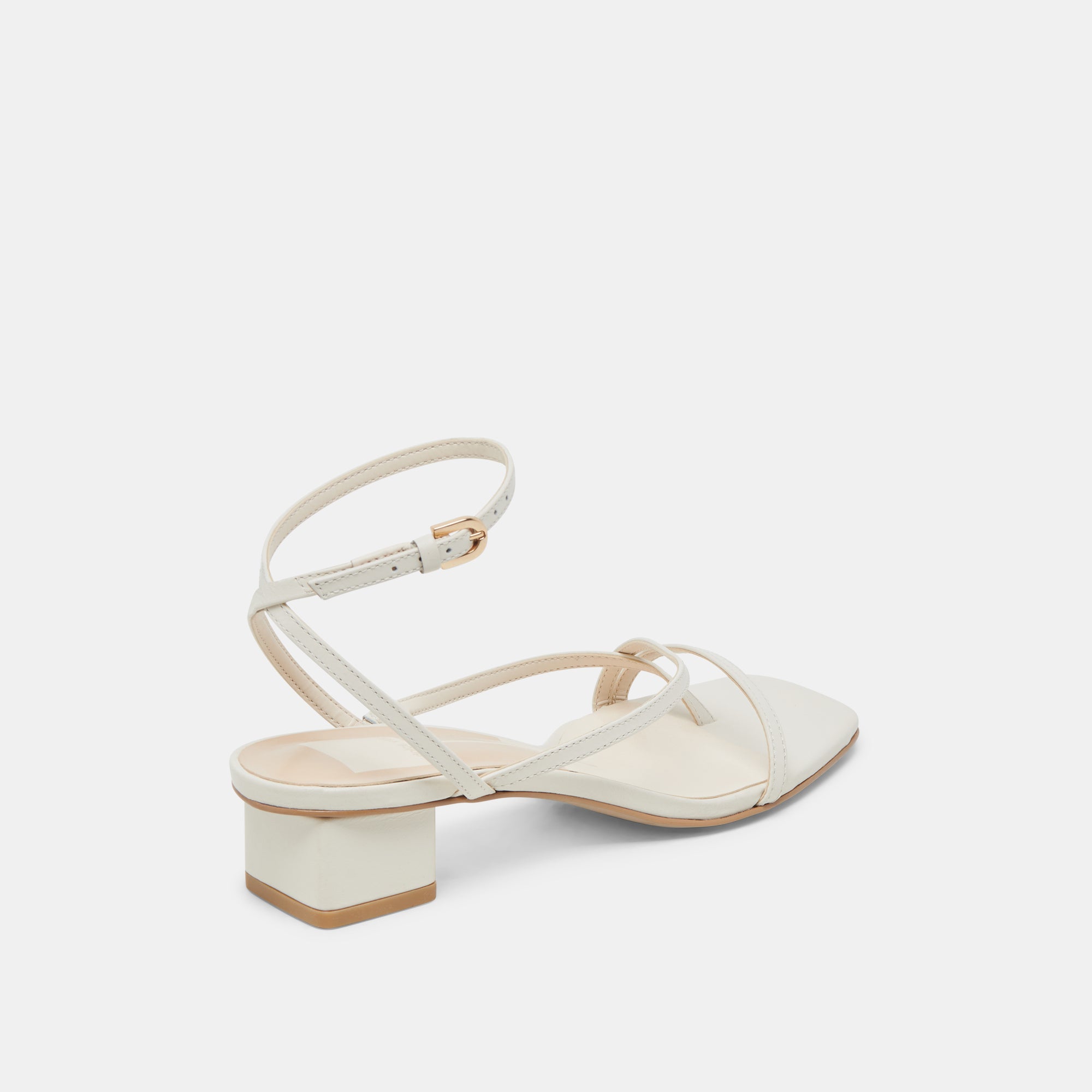 KARLOS Leather Sandals for Women - Comfortable Bone Color Strappy Sandals | Perfect for Beach, Vacation, and Summer Outfits