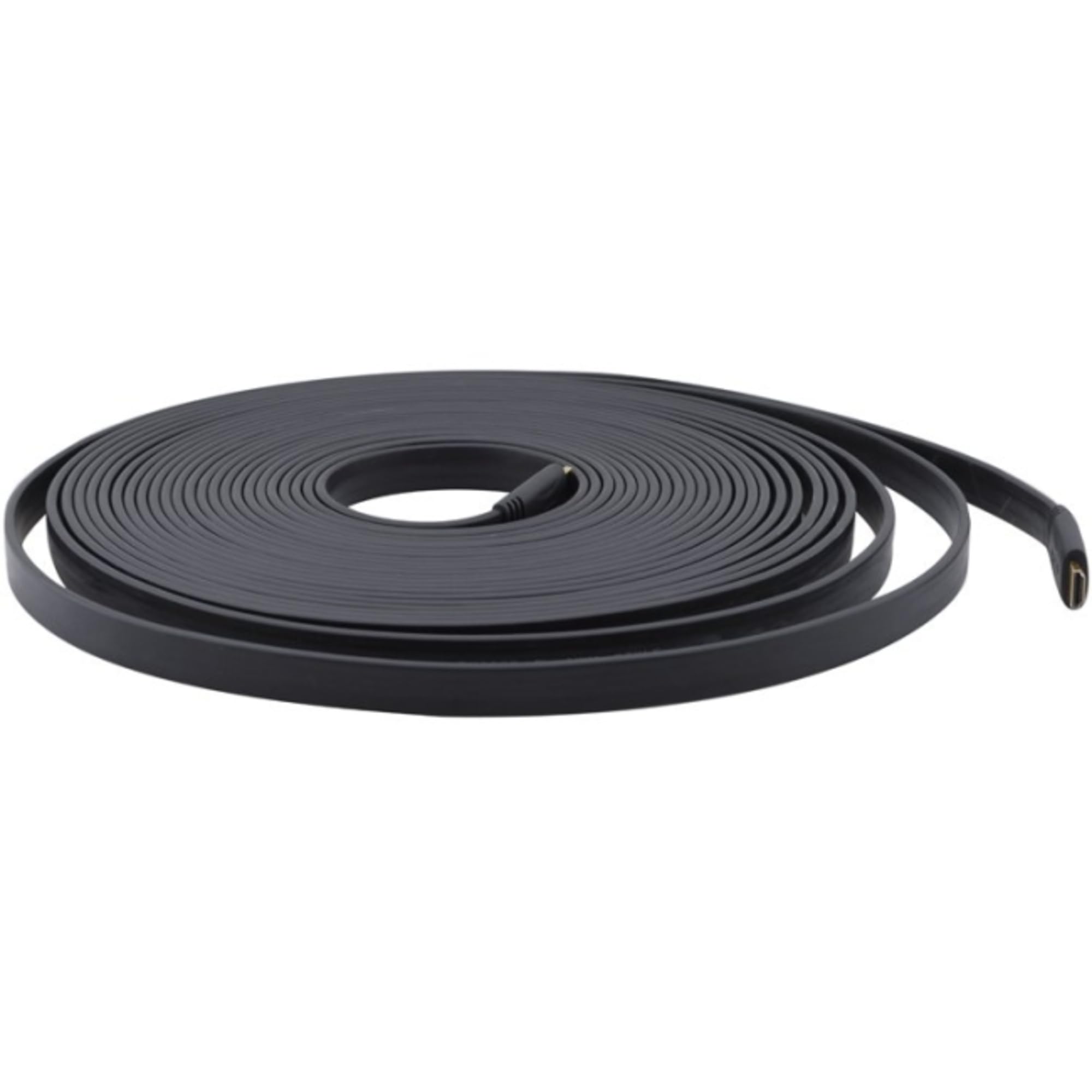 Kramer Electronics CHMHMFLAT-ETH-25 High Speed HDMI Flat Cable with Ethernet (6ft, 4K 60Hz, 18Gbps) - Perfect for Home Theater, Gaming Consoles & 4K TV Connections
