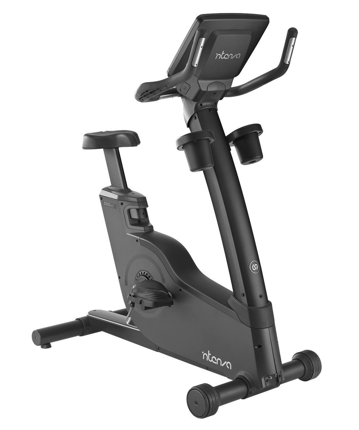 550UBe2+ Upright Exercise Bike for Home Gym - Indoor Cycling Bike with LCD Monitor, Adjustable Resistance & Comfortable Seat - Perfect for Cardio Workouts, Weight Loss & Fitness Training