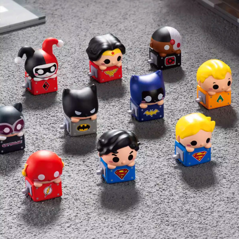 DC Justice League Mini Bean Series Blind Bag Collectible Figures - Perfect for Kids' Party Favors, Gifts & Superhero Fans Collection