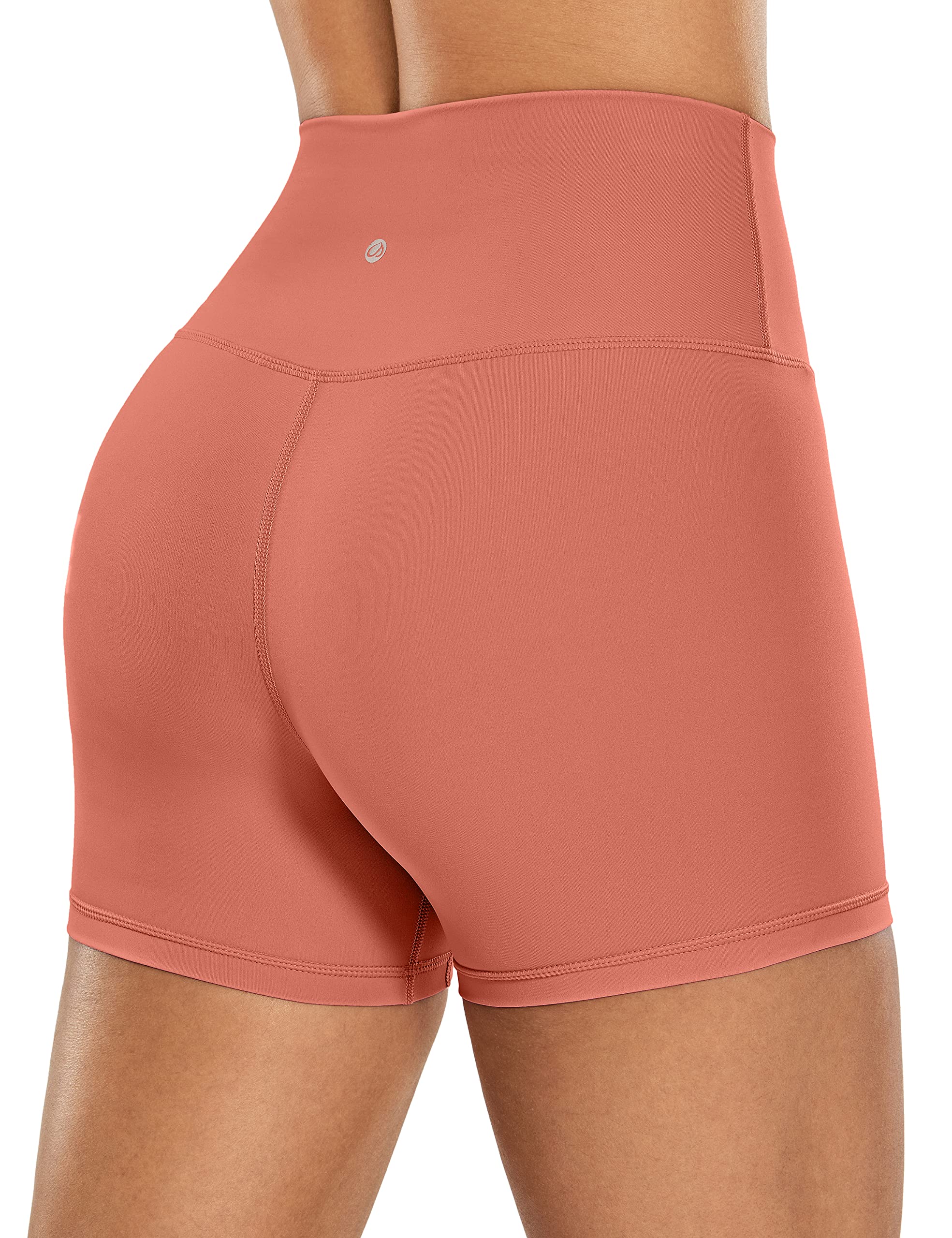 CRZ YOGA Women's High Waisted Biker Shorts 3''/4''/6''/8''/10'' - Naked Feeling Workout Running Gym Yoga Shorts with Spandex for Women | Perfect for Yoga, Running, Gym & Lounge Wear