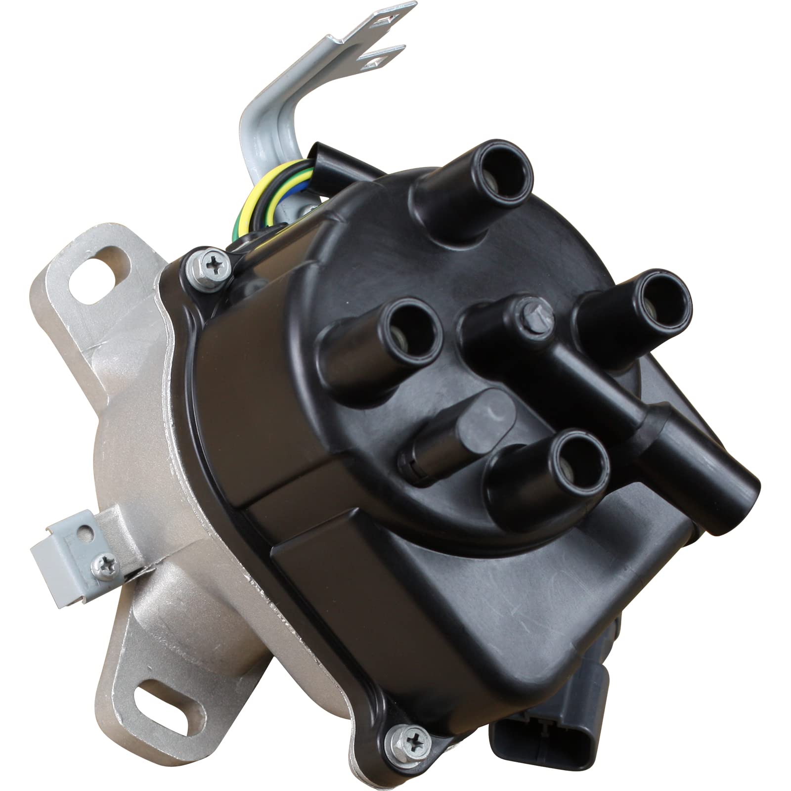 Heavy Duty Electronic Ignition Distributor Compatible with 1996-1997 Honda Accord & Prelude | OEM Fit DTD76-SS | External Coil Tec Distributor TD-76U OBD1 | Perfect for Engine Performance Upgrades & Classic Car Restoration