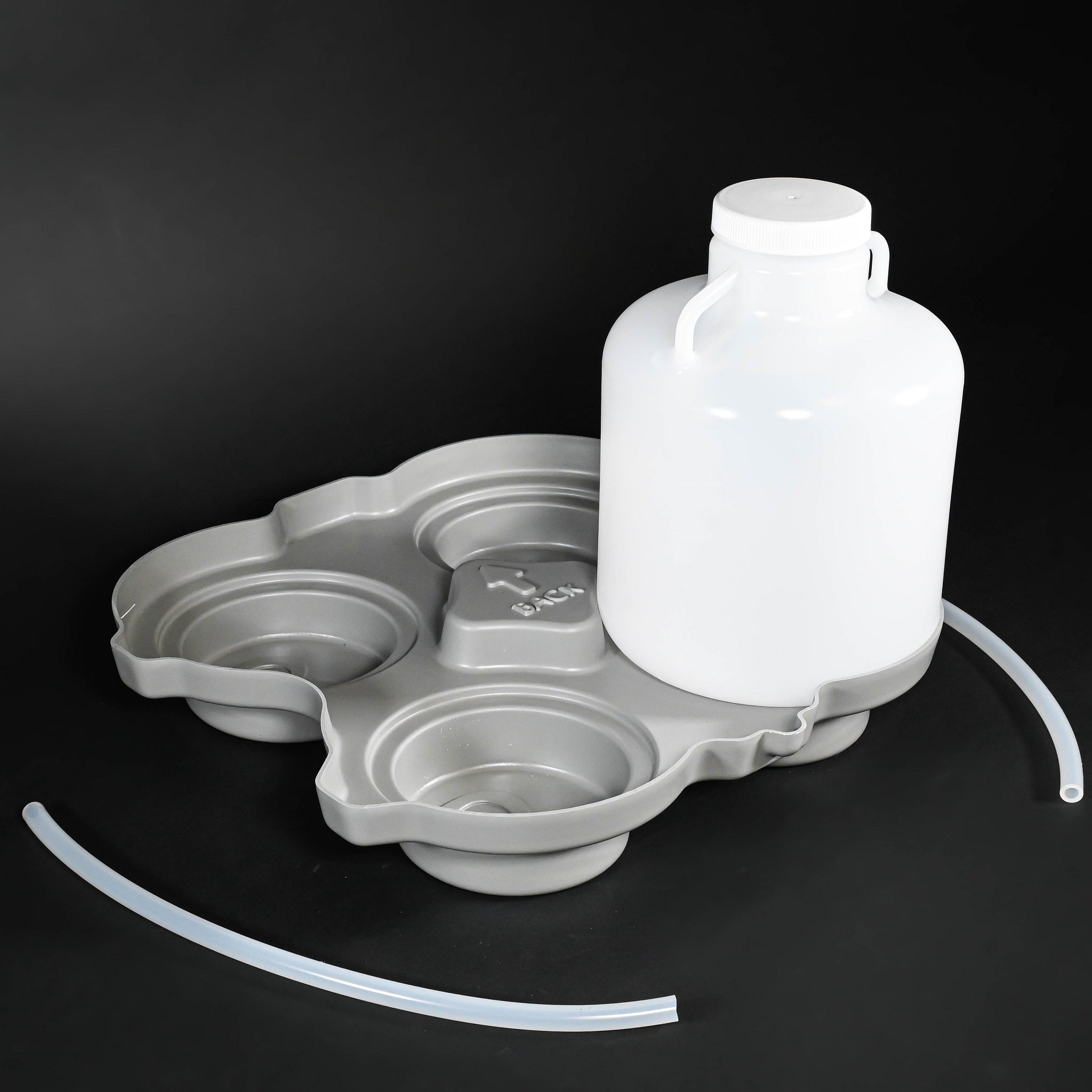 4700 / 5800 Refrigerated Sampler Replacement Bottle - 2.5 Gallon Polyethylene Container for Water Sampling - Perfect for Environmental Testing, Lab Research & Field Studies