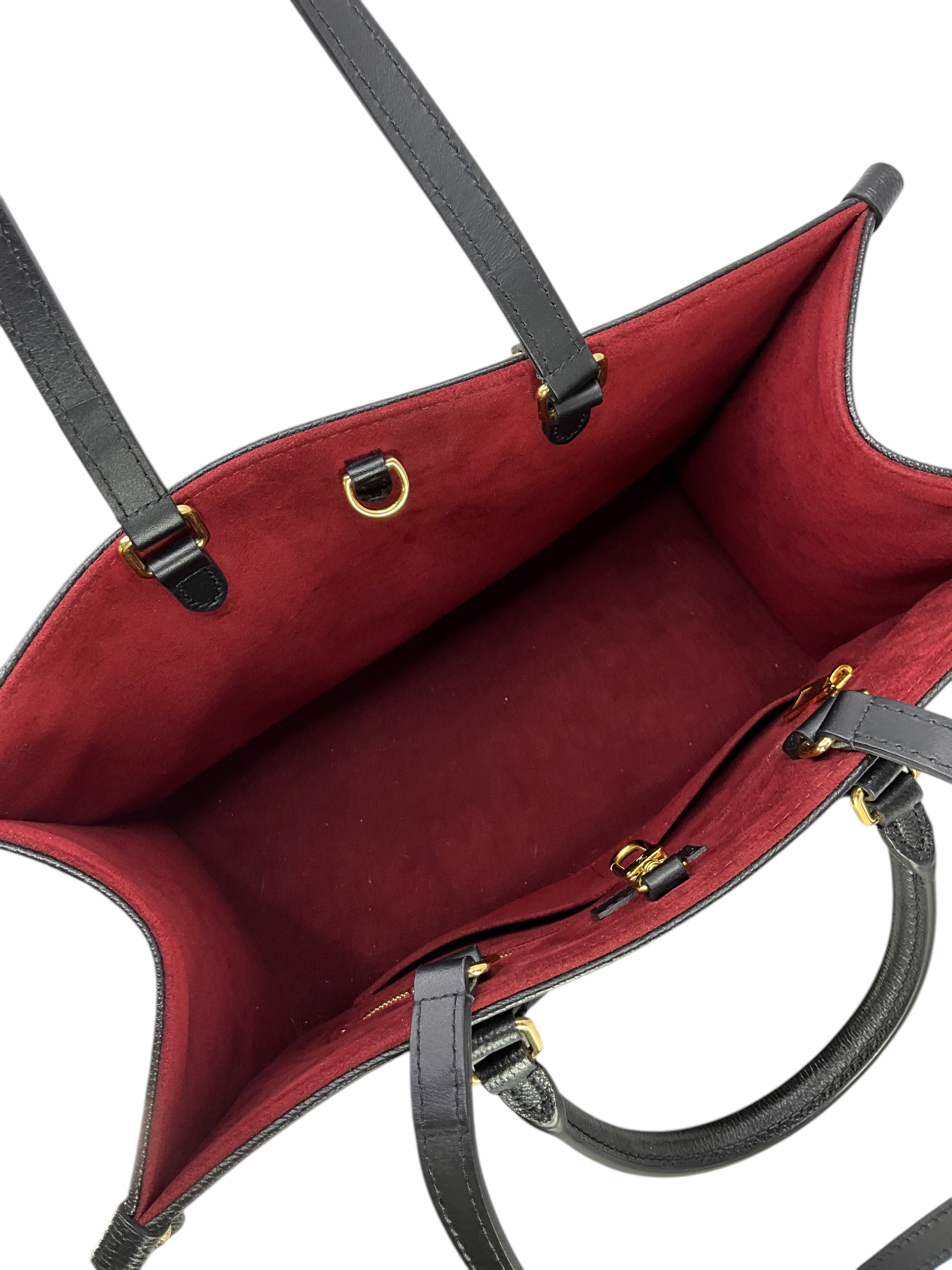 Louis Vuitton Giant Empreinte Monogram Onthego MM Tote Bag - Luxury Leather Handbag for Women, Perfect for Work, Travel & Everyday Use