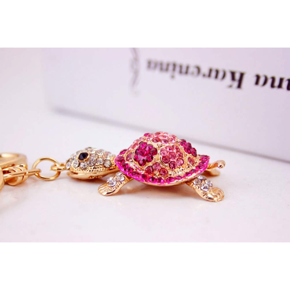 Healifty Turtle Alloy Keychain - Cute Turtle Key Ring for Handbags, Backpacks & Keys - Durable Metal Keychain for Women, Men & Teens - Perfect Gift for Pet Lovers & Nature Enthusiasts (Great for Everyday Use, Travel & Gifts)