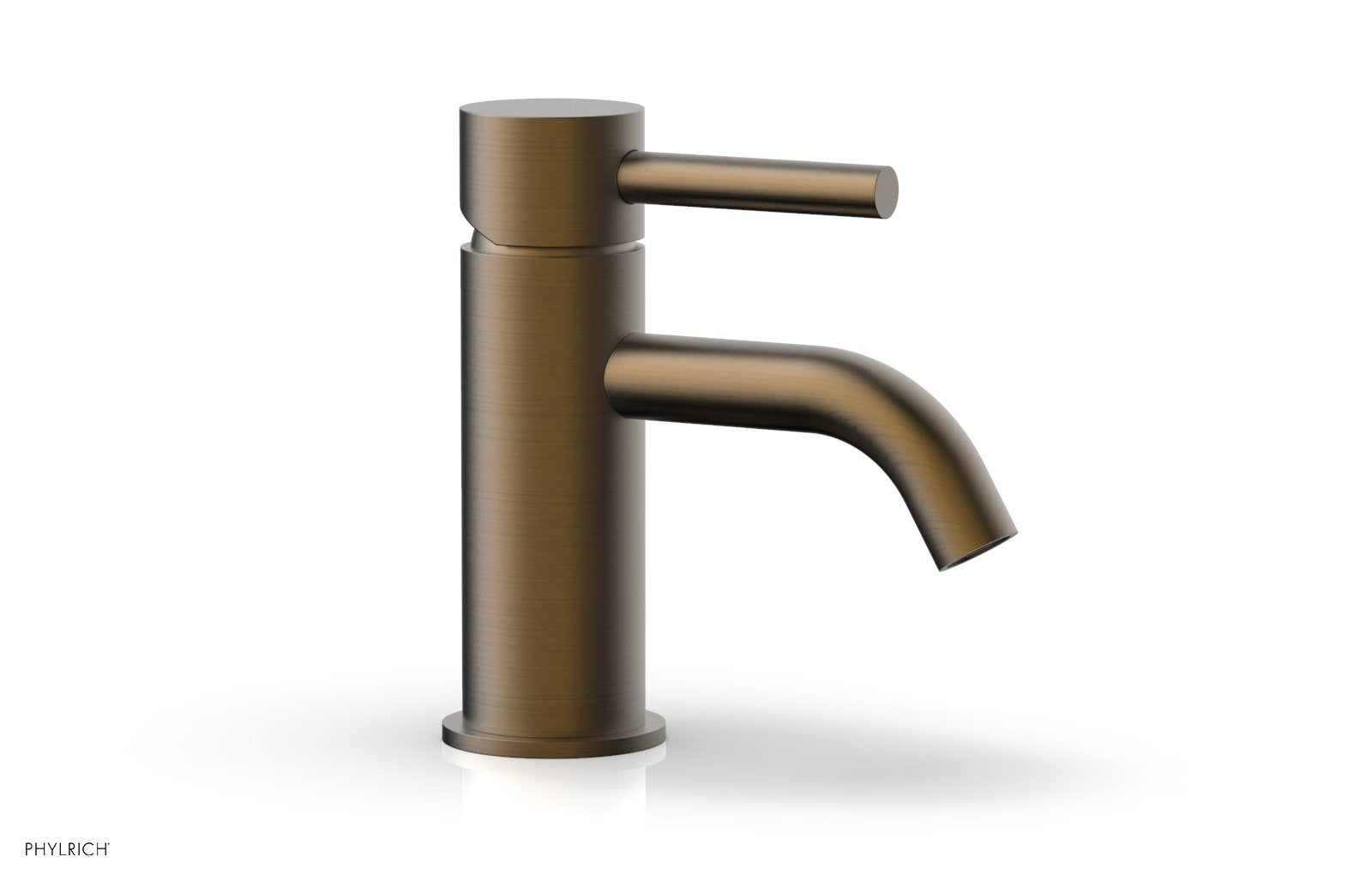 BASIC II Single Hole Bathroom Faucet with Lever Handle - Chrome Finish for Sink Vanity, Modern Waterfall Spout Design - Perfect for Home, Hotel & Restaurant Use