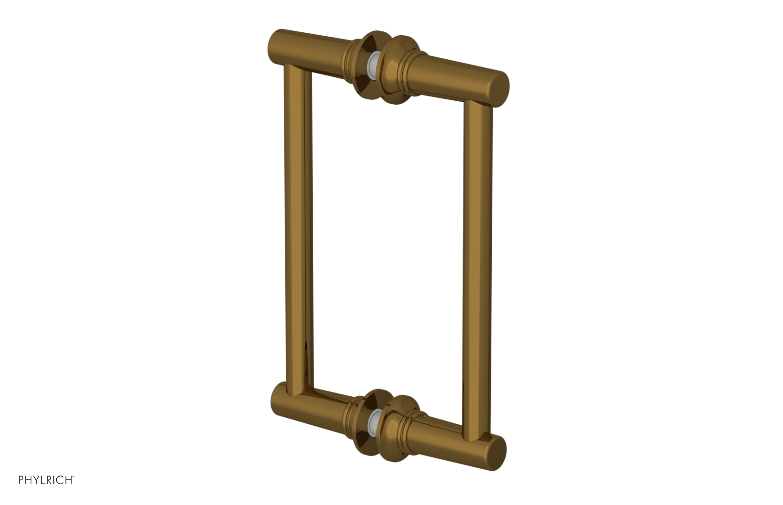 Hex Modern 8 Double Sided Shower Pull 501 93 08 - Premium Bathroom Hardware for Shower Doors & Glass Enclosures - Perfect for Home Renovation & Spa Style Bathrooms