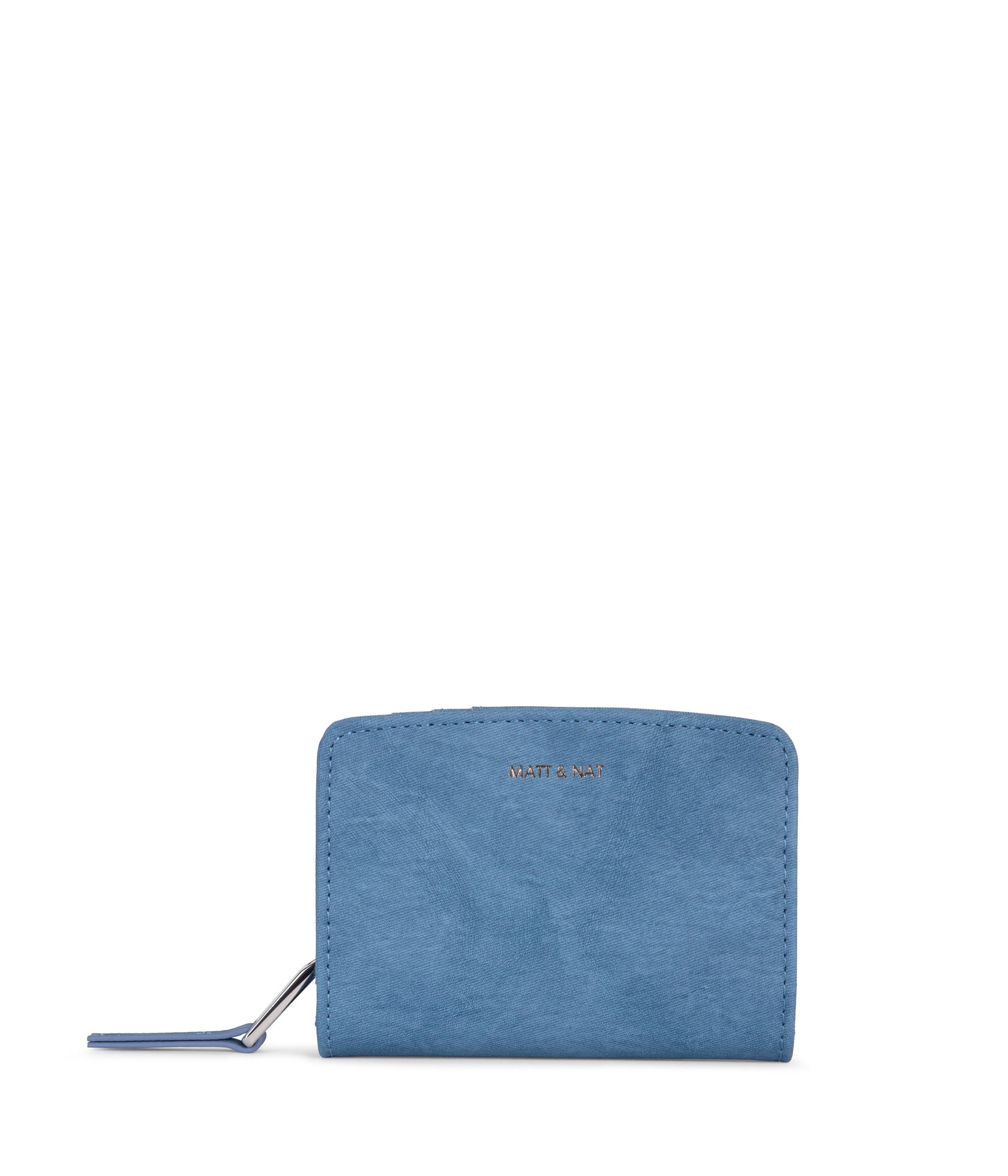Matt & Nat Vegan Lotus Wallet in Aquarius - Stylish & Sustainable Crossbody Bag for Women | Perfect for Everyday Use, Travel & Eco-Friendly Fashion