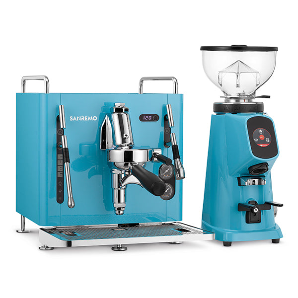 Sanremo Cube Espresso Machine & Coffee Grinder Combo - Professional Barista-Grade Equipment for Home & Cafe Use