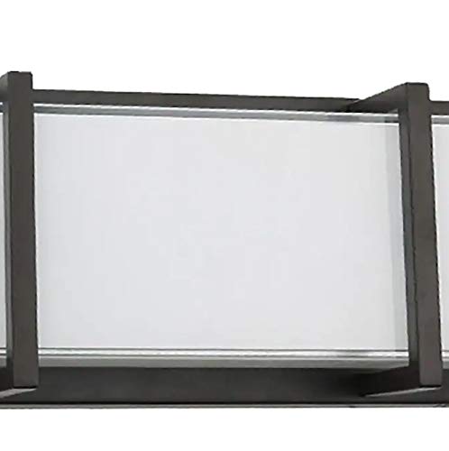 Allen + Roth Brighton 3-Light Bronze Vanity Light - Modern Contemporary Bathroom Lighting Fixture for Mirror, Dresser & Makeup Area