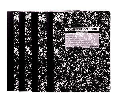 Black Marble Comp - College Ruled