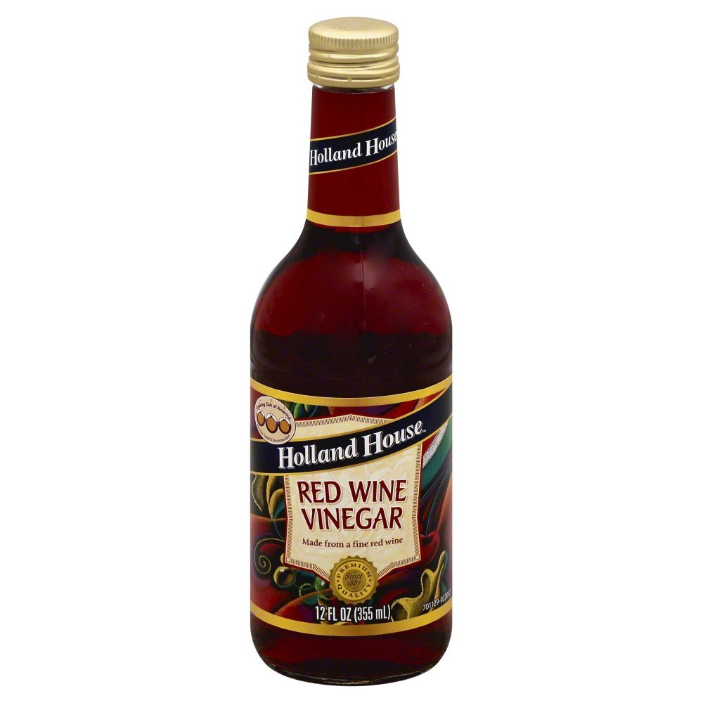 Red Wine Vinegar by Holland House - Perfect for Salads & Marinades