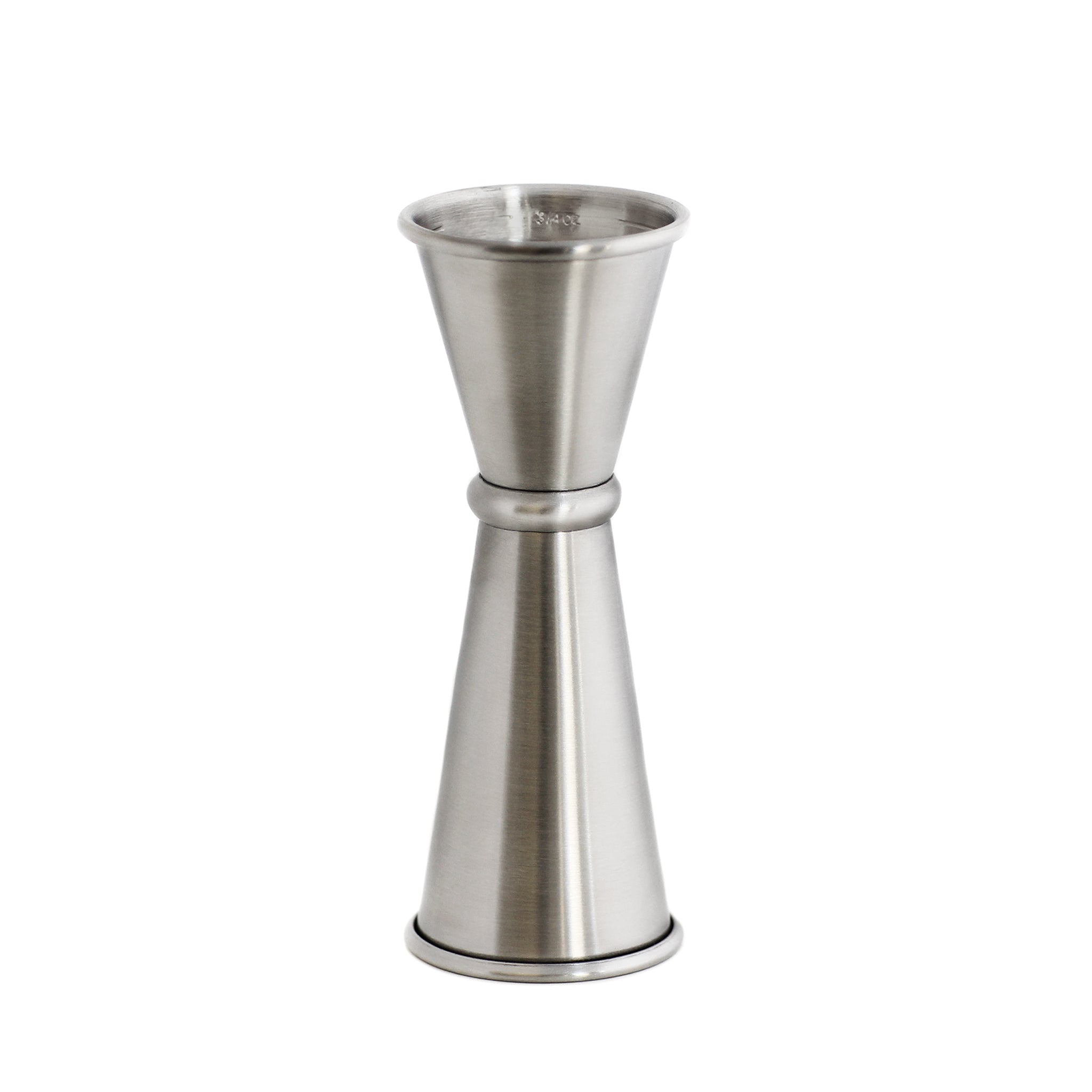Premium Japanese Style Jigger - 1oz & 1.5oz Stainless Steel Cocktail Measuring Tool for Bartenders & Home Mixologists - Perfect for Crafting Martinis, Old Fashioned & Japanese Cocktails