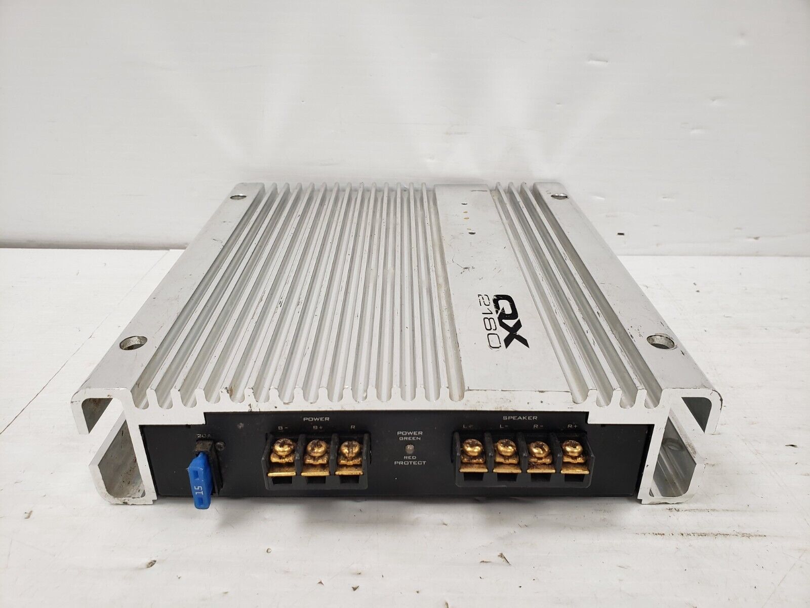 Phoenix Gold QX 2180 Series 2-Channel Car Audio Power Amplifier - High Performance for Car Stereo Systems & Custom Audio Installations