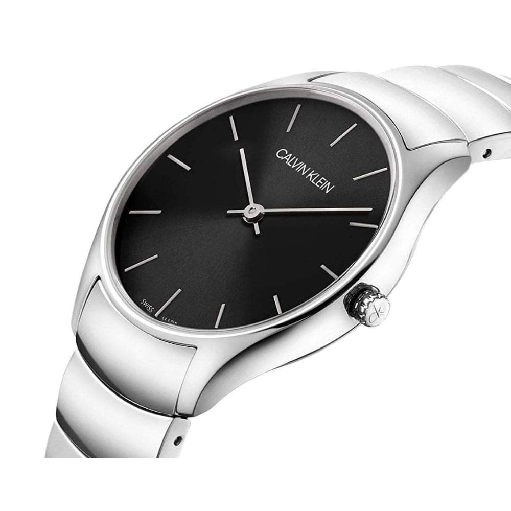CALVIN KLEIN K4D2214V Women's Classic Watch - Stylish Analog Wristwatch for Everyday Wear, Office & Special Occasions