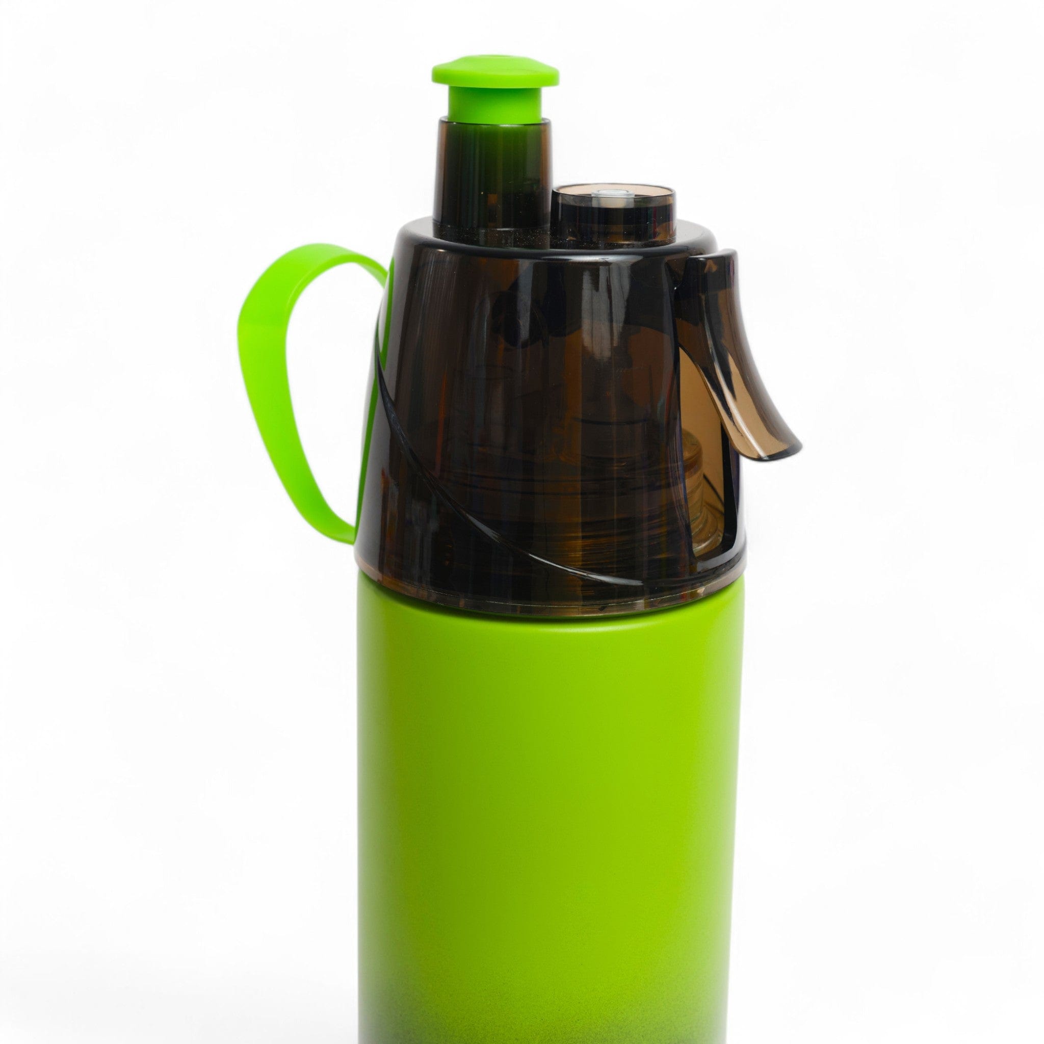 Eco-Friendly Green Glass Spritz Bottle for Hair, Face & Plants | Refillable Spray Bottle for Misting, Styling & Hydration