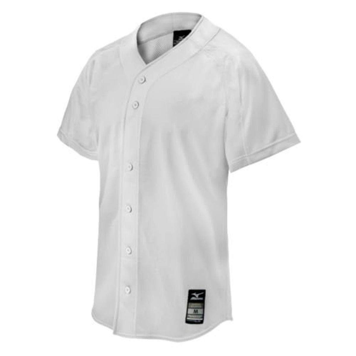 Mizuno Elite Mesh Game Jersey - Breathable & Lightweight Baseball Uniform for Men & Women - Perfect for Training, Games & Team Sports