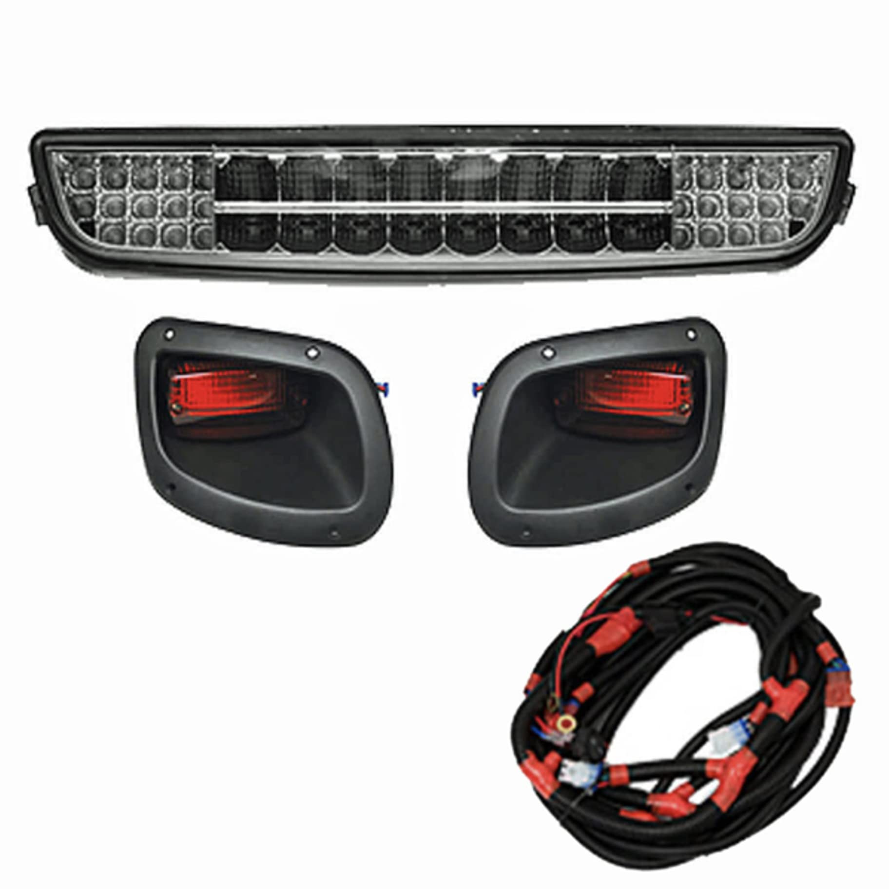 EZGO TXT Golf Cart LED Super Saver Light Bar Kit (1994-2013) | Premium Revenge Golf Cart Parts & Accessories | Perfect for Night Driving & Off-Road Adventures