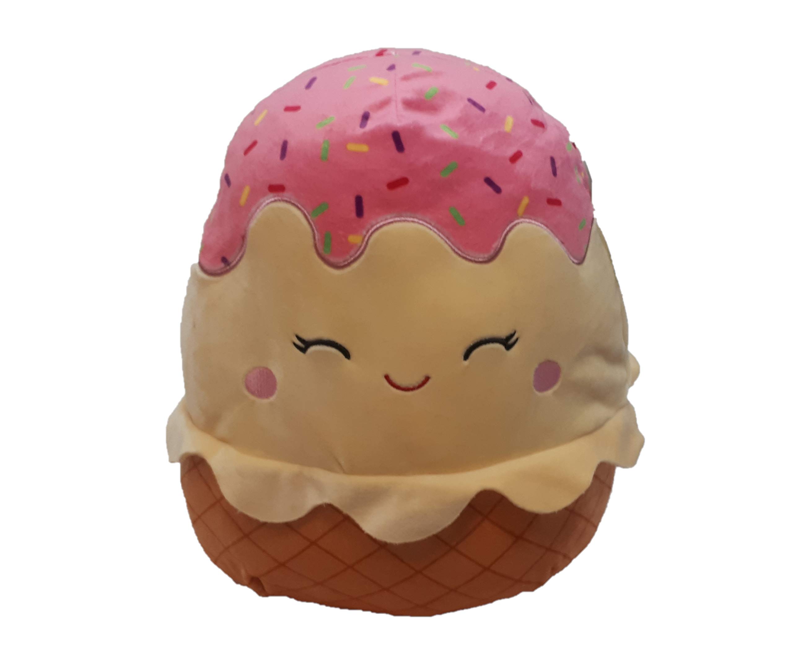 Squishmallows 12 Inch Shannon Ice Cream Plush Toy - Super Soft Stuffed Animal for Kids, Teens & Adults - Perfect for Cuddling, Decor & Gifts (Ice Cream Themed)