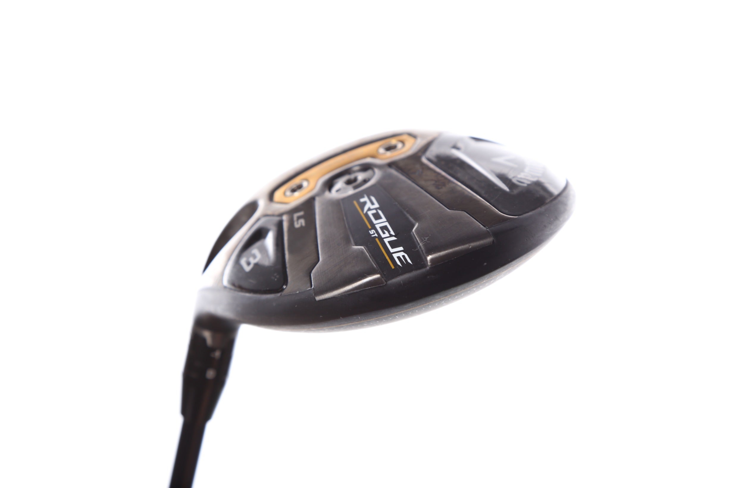 Used Callaway Rogue ST LS 3 Wood Left Handed 15° Stiff Flex Golf Club - Perfect for Left-Handed Golfers Seeking Distance & Accuracy on the Fairway