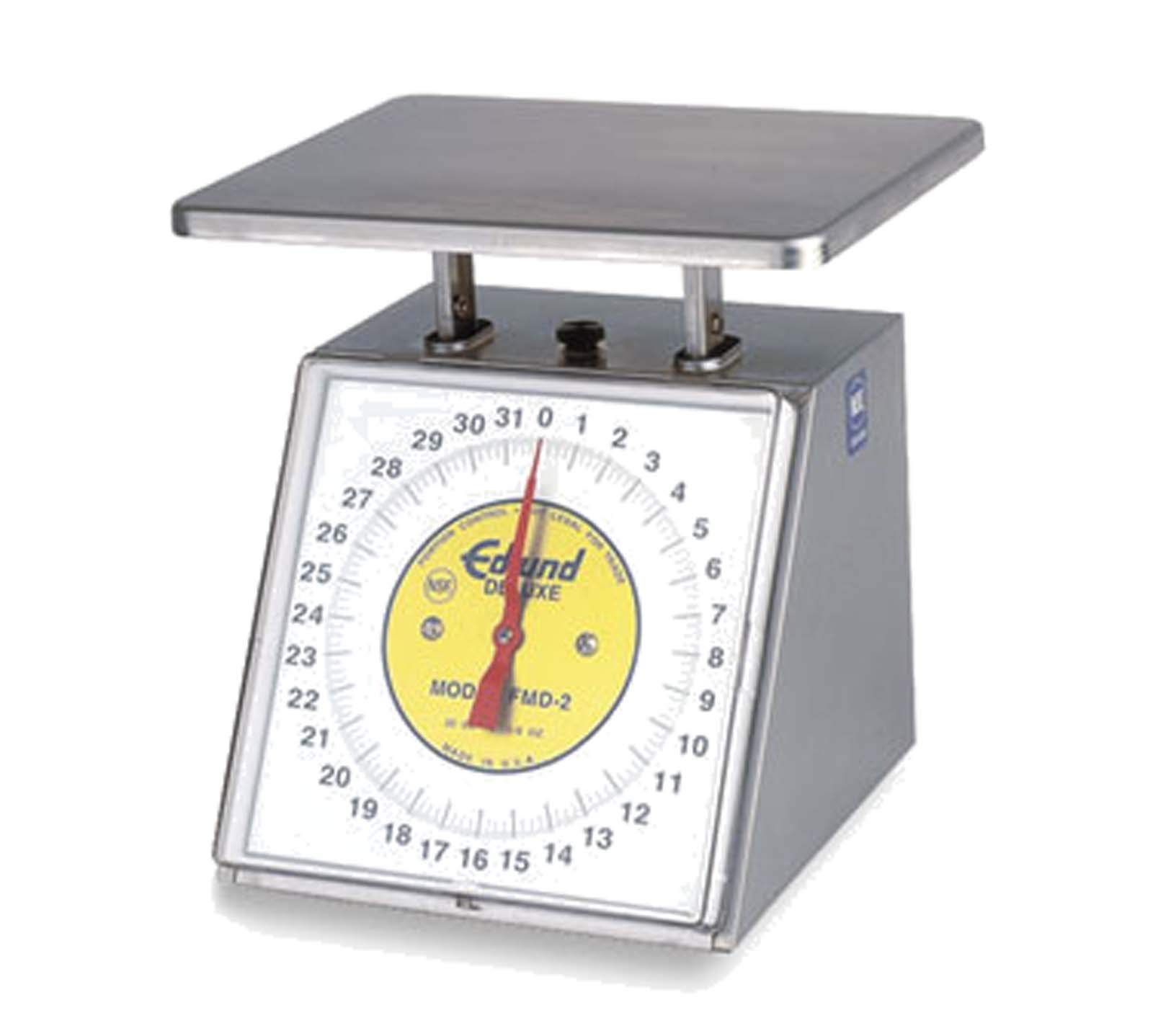Edlund RM-5000 Dial Portion Scale - 5000g x 20g Capacity Commercial Food Scale for Kitchen, Bakery, Deli & Grocery - Perfect for Portion Control, Recipe Measuring & Inventory Management