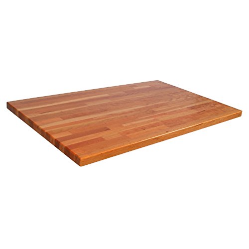 Premium John Boos CHYKCT-BL2425-O Cherry Wood Cutting Board Countertop - 1.5