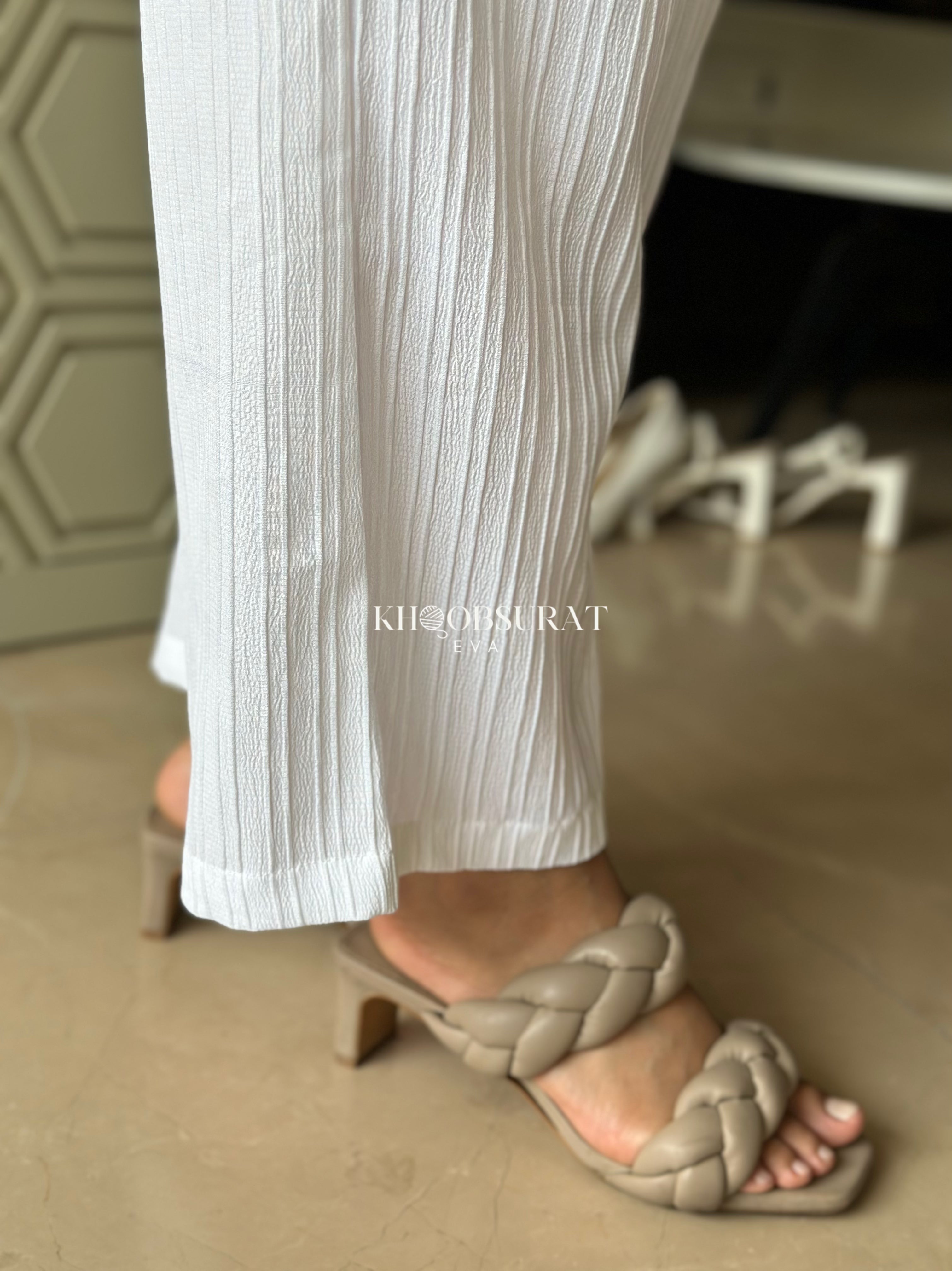 Stylish White Coord Set for Women - Perfect for Weekday Office Wear & Casual Outings | Trendy Matching Outfit for Work & Social Events
