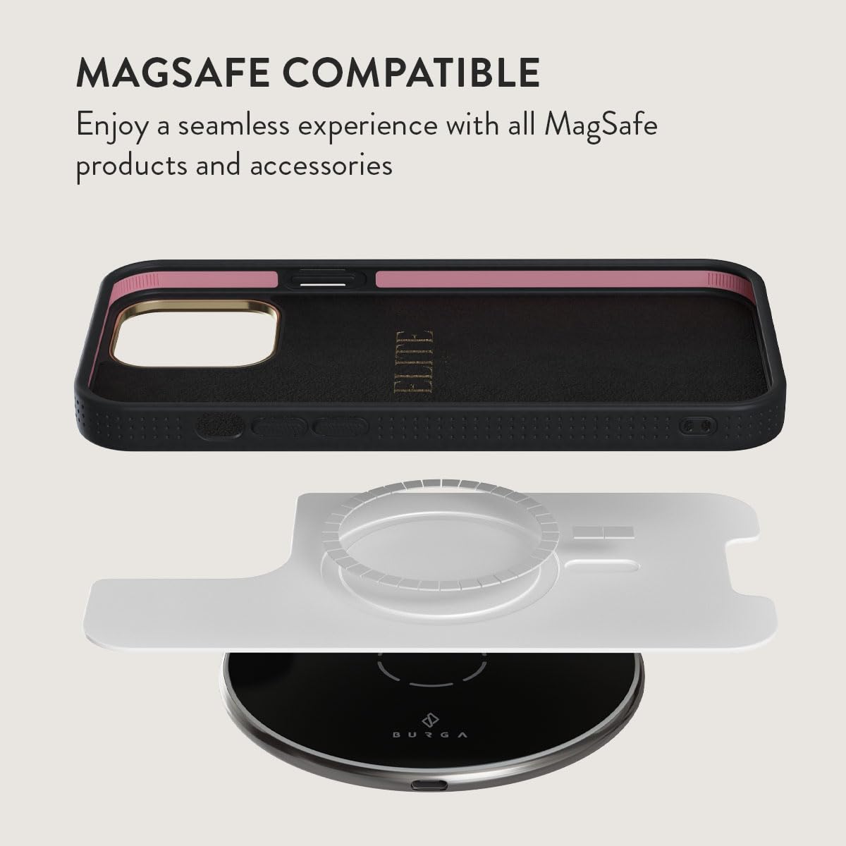 BURGA Protective Case for iPhone 14 Pro Max - Cute Aesthetic Phone Cover with Trendy Fall Pattern | Shockproof Slim Fit for Apple iPhone 14 Pro Max | Perfect for Everyday Use, Travel & Fashion Accessory