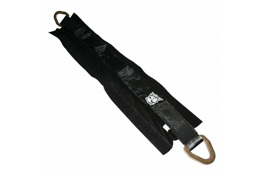 Bulldog Winch Padded Axle Strap Cover - Heavy Duty Protection for Off-Road Recovery, Towing & 4x4 Adventures (1 Pair)