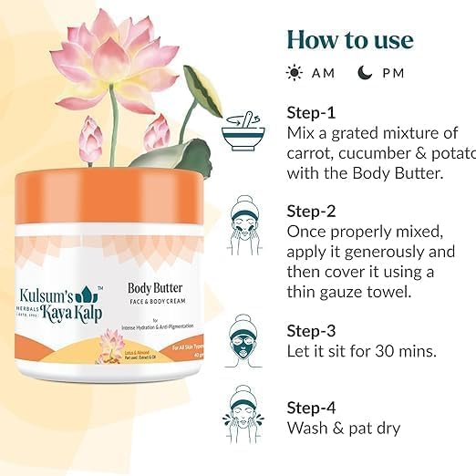 OTAA Body Butter 40g - Ultra Moisturizing & Nourishing Cream for Dry Skin | Perfect for Daily Hydration & After-Shower Care