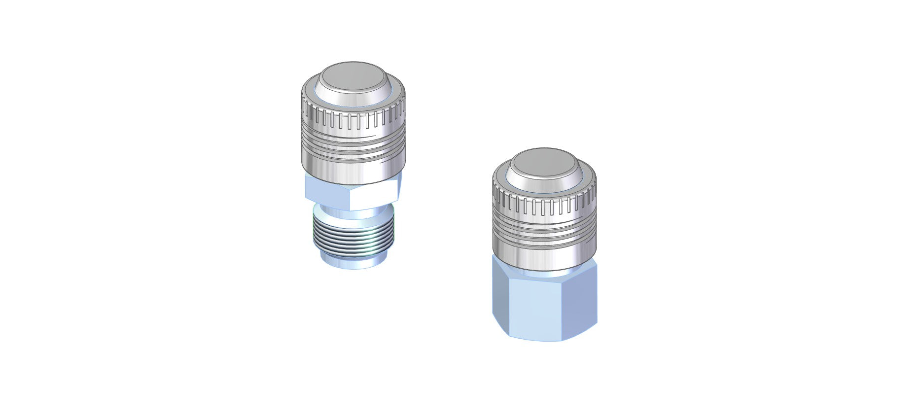 1/4 Inch Stainless Steel Dual Inlet Check Valve Kit - Brass CPI Fittings for Water, Air & Gas Applications - Perfect for Plumbing, HVAC & Industrial Systems