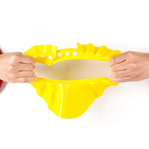 DD Retails Adjustable Soft Baby Bath Shower Cap - Waterproof Ear & Eye Protection for Toddlers & Kids (Multicolor, 1-Pack) - Perfect for Bath Time, Hair Washing & Swimming Lessons