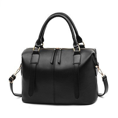 Vintage Women's Leather Handbag - Large Genuine Leather Shoulder Bag for Women - Perfect for Work, Travel & Everyday Use
