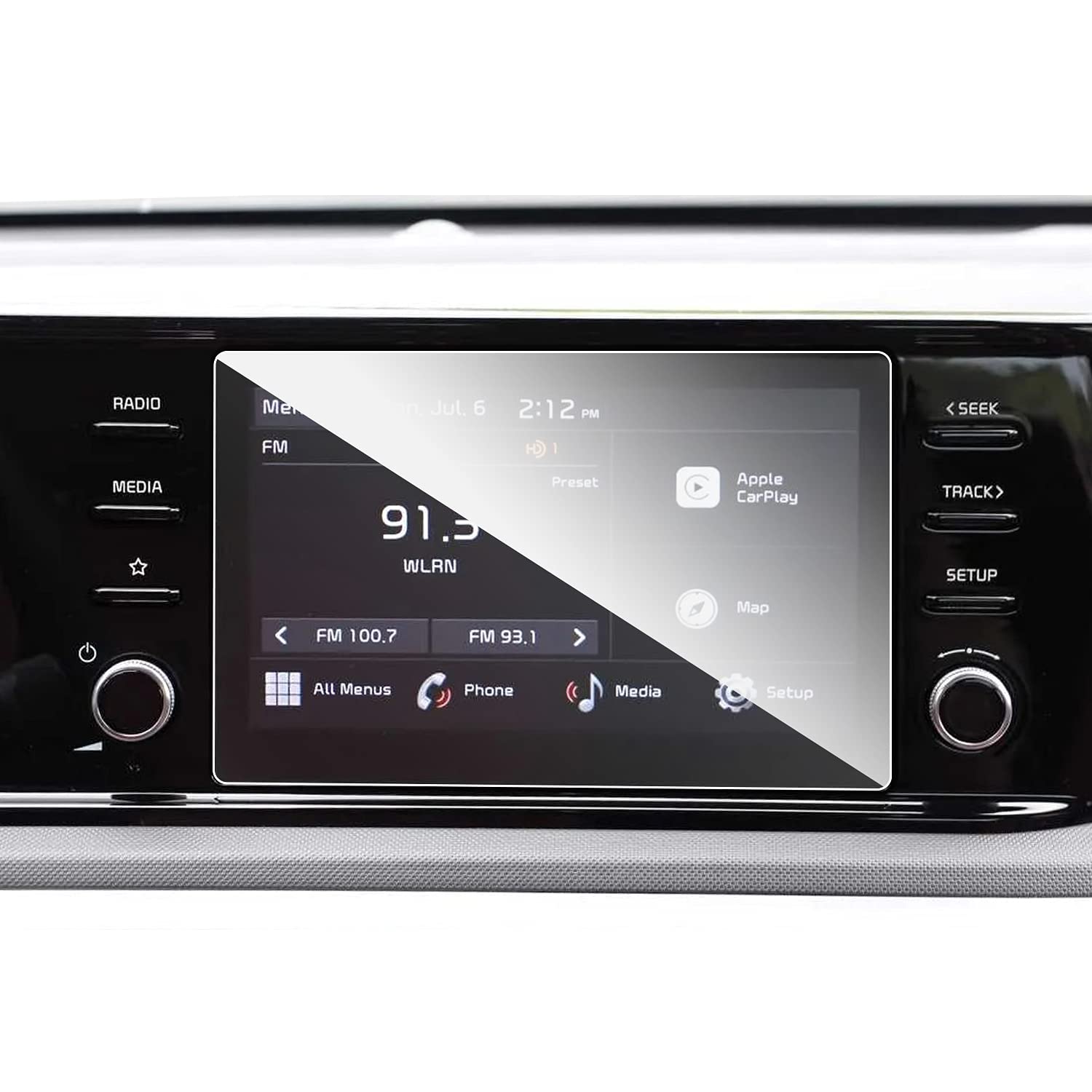 2021 Kia K5 DL3 Tempered Glass Screen Protector - 8