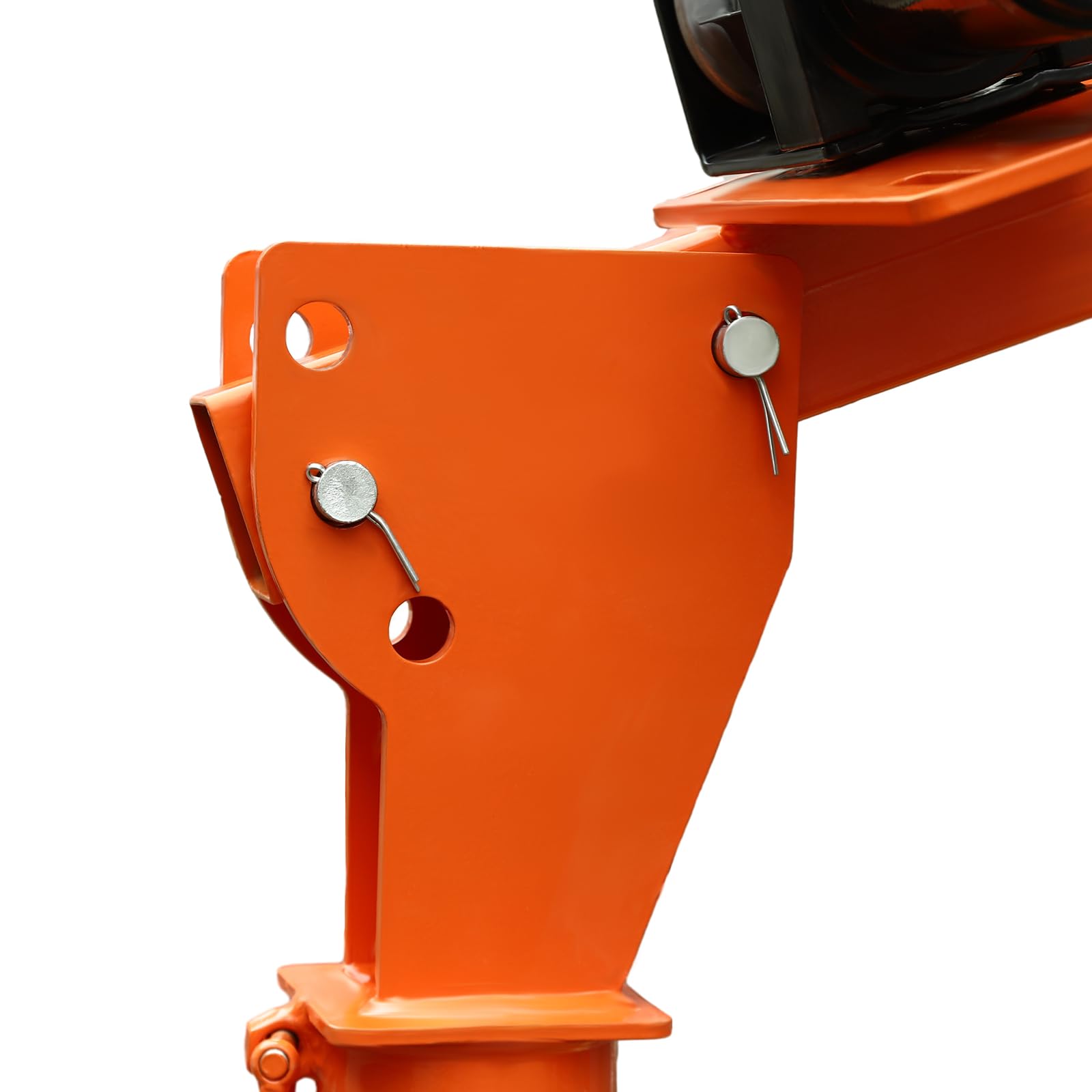 1100 lbs Folding Truck-Mounted Bed Crane Hoist with 12V 3500 lbs Electric Winch - Heavy Duty Pickup Truck Jib Crane for Loading/Unloading, Construction, Farm & DIY Projects