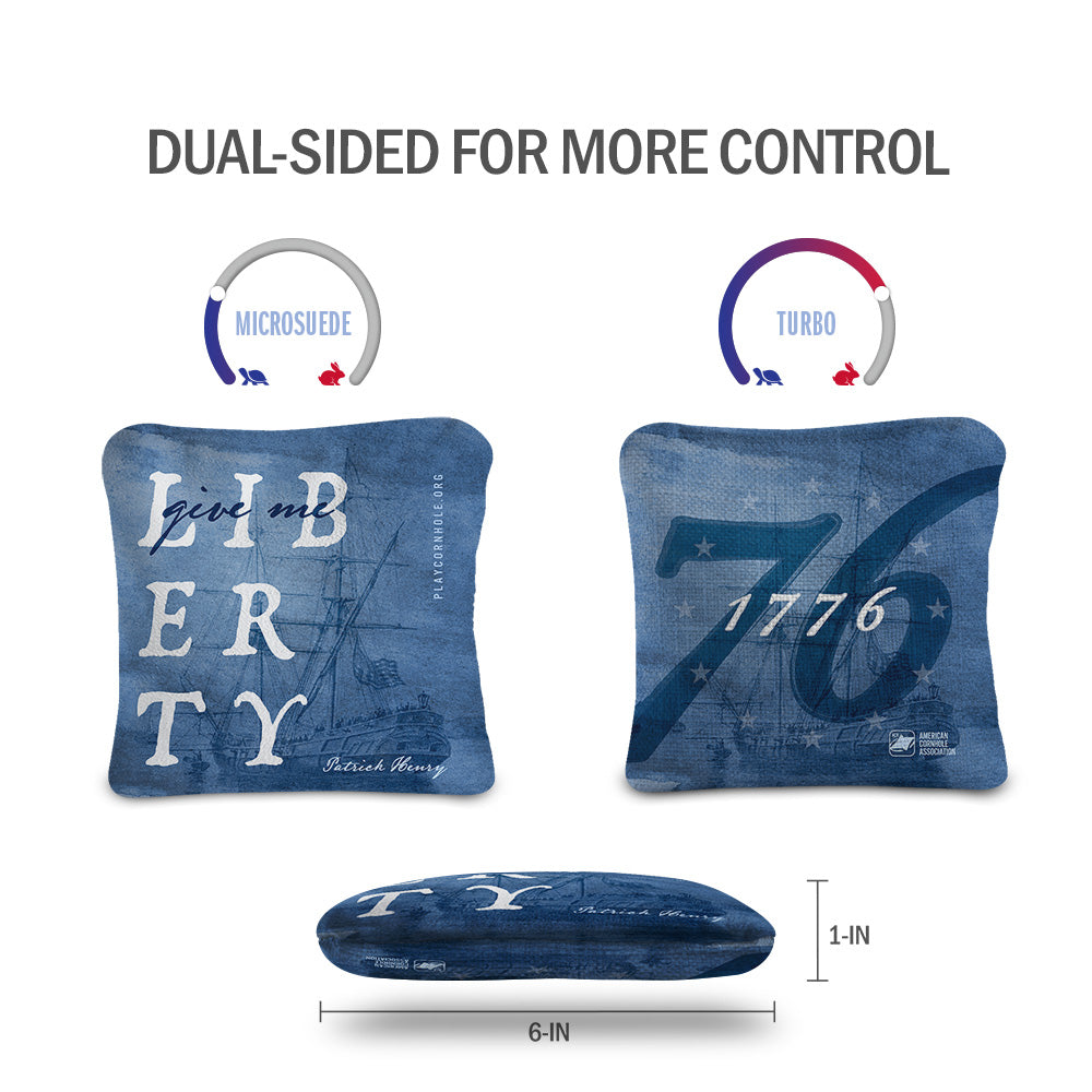Premium 1776 Synergy Pro Cornhole Bags - Regulation Size & Weight for Professional Cornhole Tournaments - Perfect for Backyard Parties, Tailgating & Outdoor Games