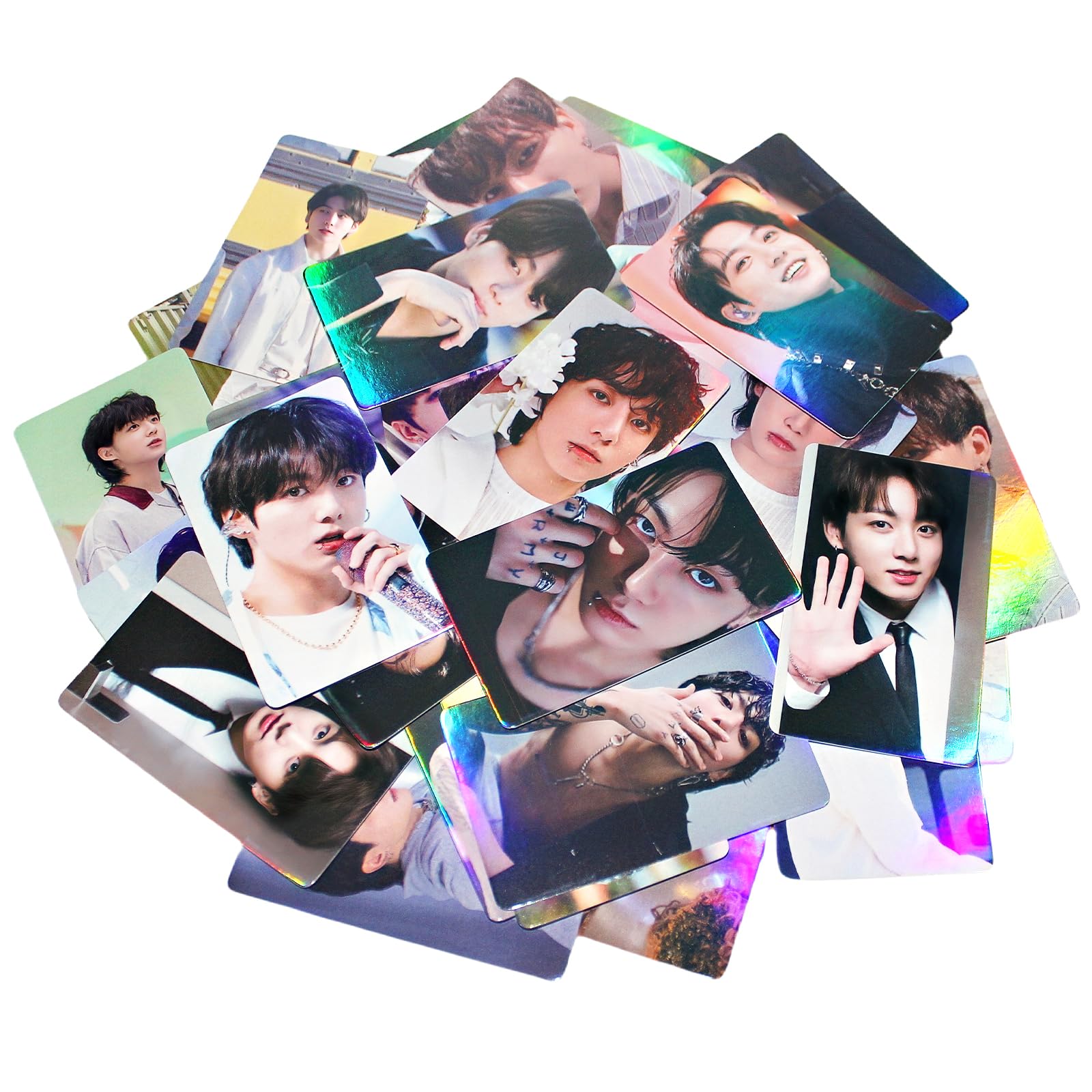 BTS Jungkook Photocards Set - Shiny Laser K-POP Lomo Cards for I AM Still Album | Collectible Fan Merchandise for BTS ARMY, Room Decor & K-Pop Memorabilia