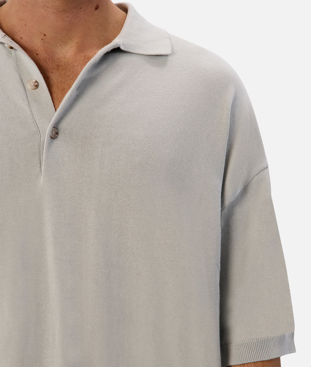 Del Sur Men's Knitted Polo Shirt - Premium Cotton Blend, Comfort Fit, Stylish Casual Wear for Office, Golf & Everyday Outfits