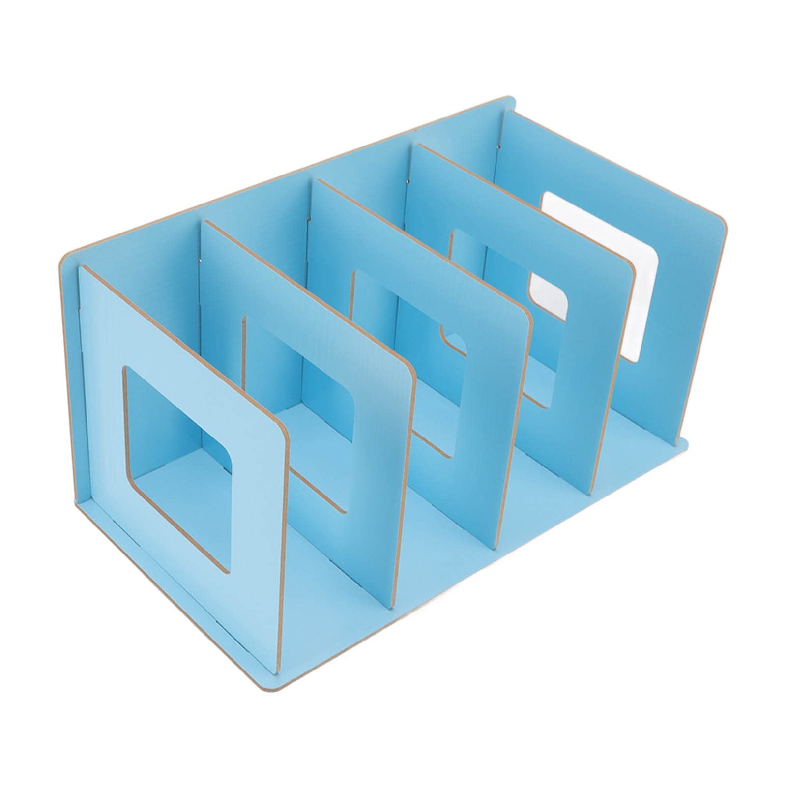 Modern DIY Desktop Bookshelf - Sturdy Desk Organizer for Books, Cards & Magazines - Perfect for Home Office, Study & Workspace Organization