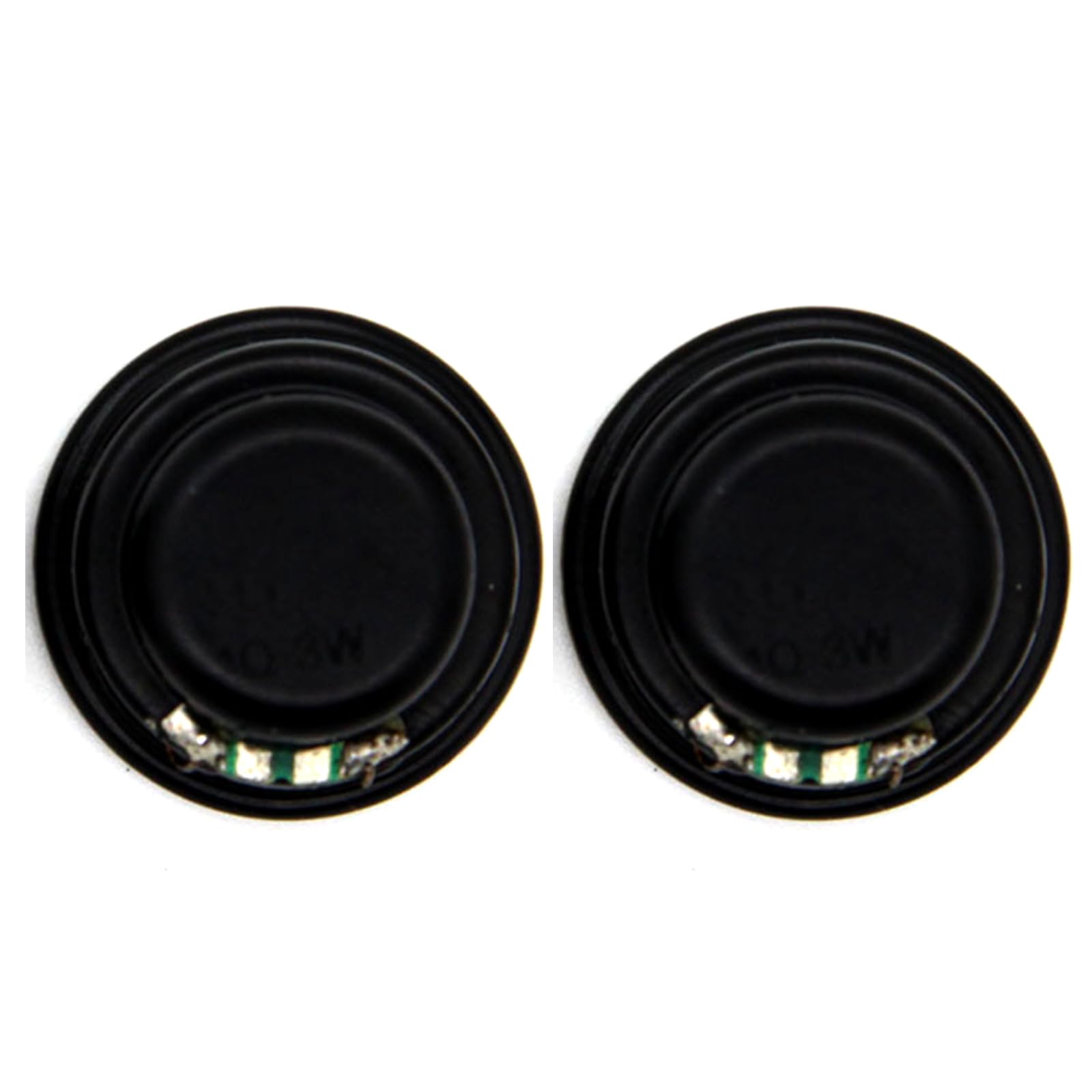 Haveratio 4Ohm 3W 27mm Inner Magnet Speaker Replacement - High Performance Metal Woofer Loudspeaker for DIY Audio Projects, Home Theater Systems, and Car Audio Upgrades