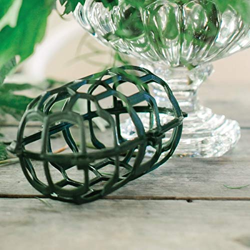 Egg Bouquet Floral Cage - 6 Inch Wide (2 Pack) | Decorative Easter Egg Holder for Table Centerpieces, Spring Decor, and Party Display