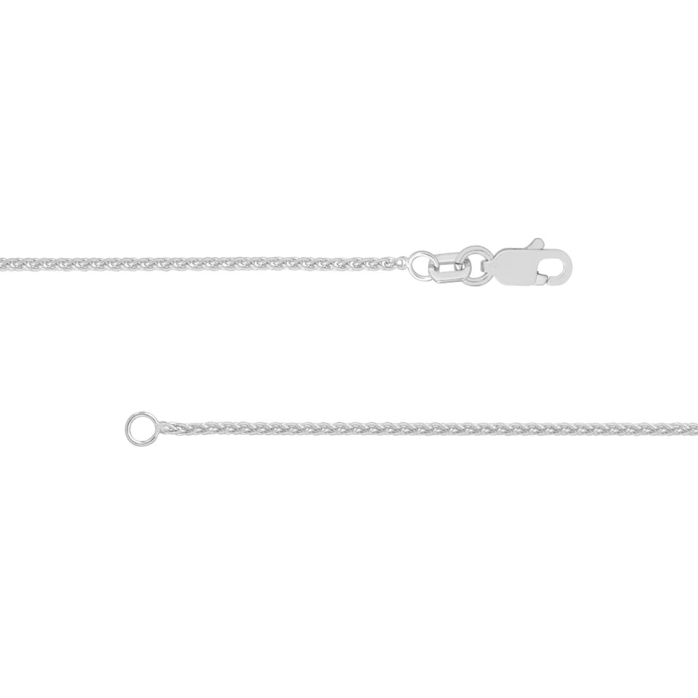 14K Gold 1.25mm Wheat Chain Necklace for Women - Dainty Delicate Jewelry for Layering, Everyday Wear & Special Occasions