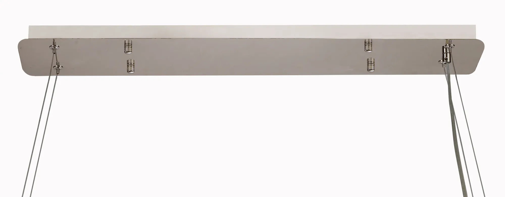 Consten Linear Pendant E14 LED Light Fixture - Modern Minimalist Hanging Light for Kitchen Island, Dining Room & Bedroom Lighting