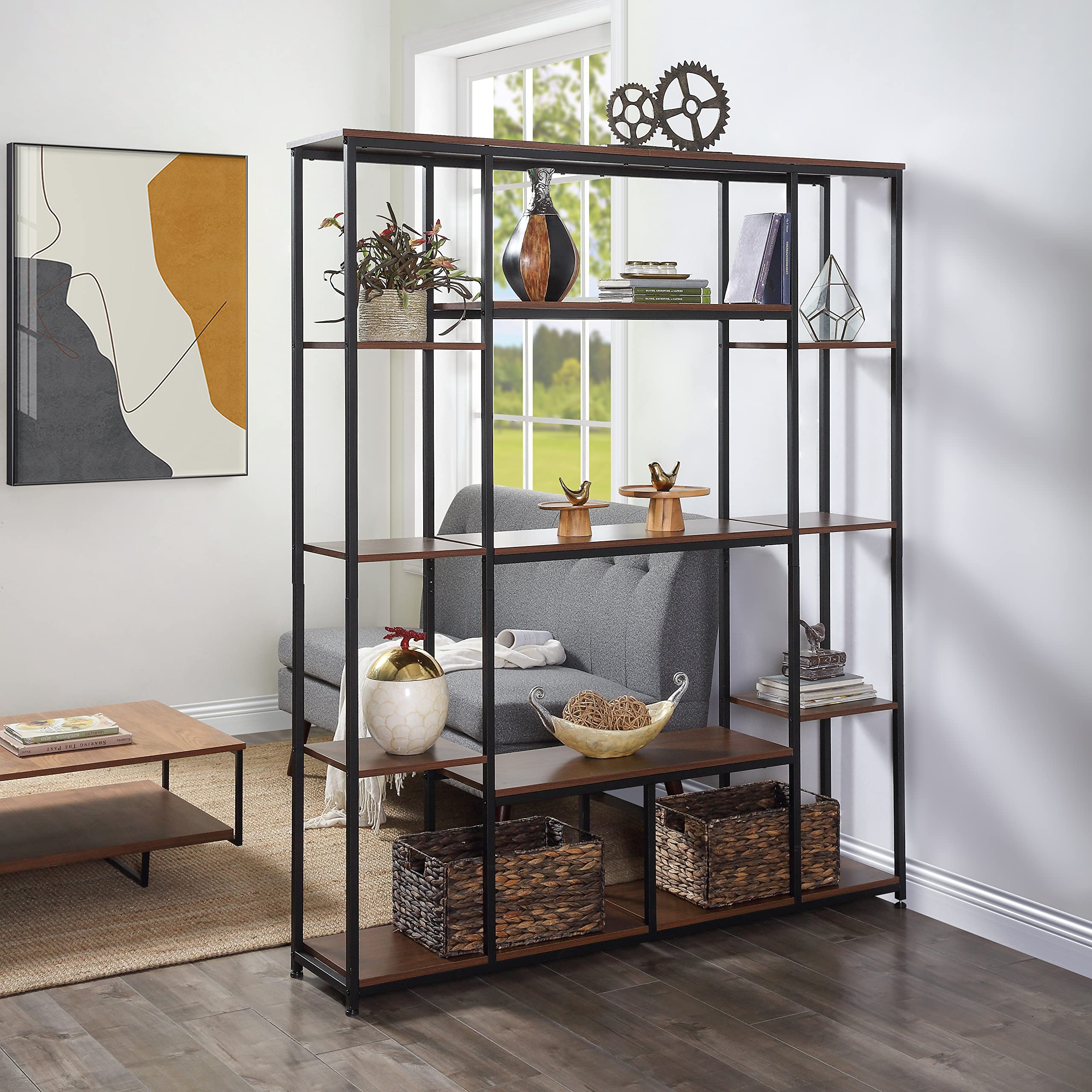 Merax 5-Tier Bookcase - 70.9