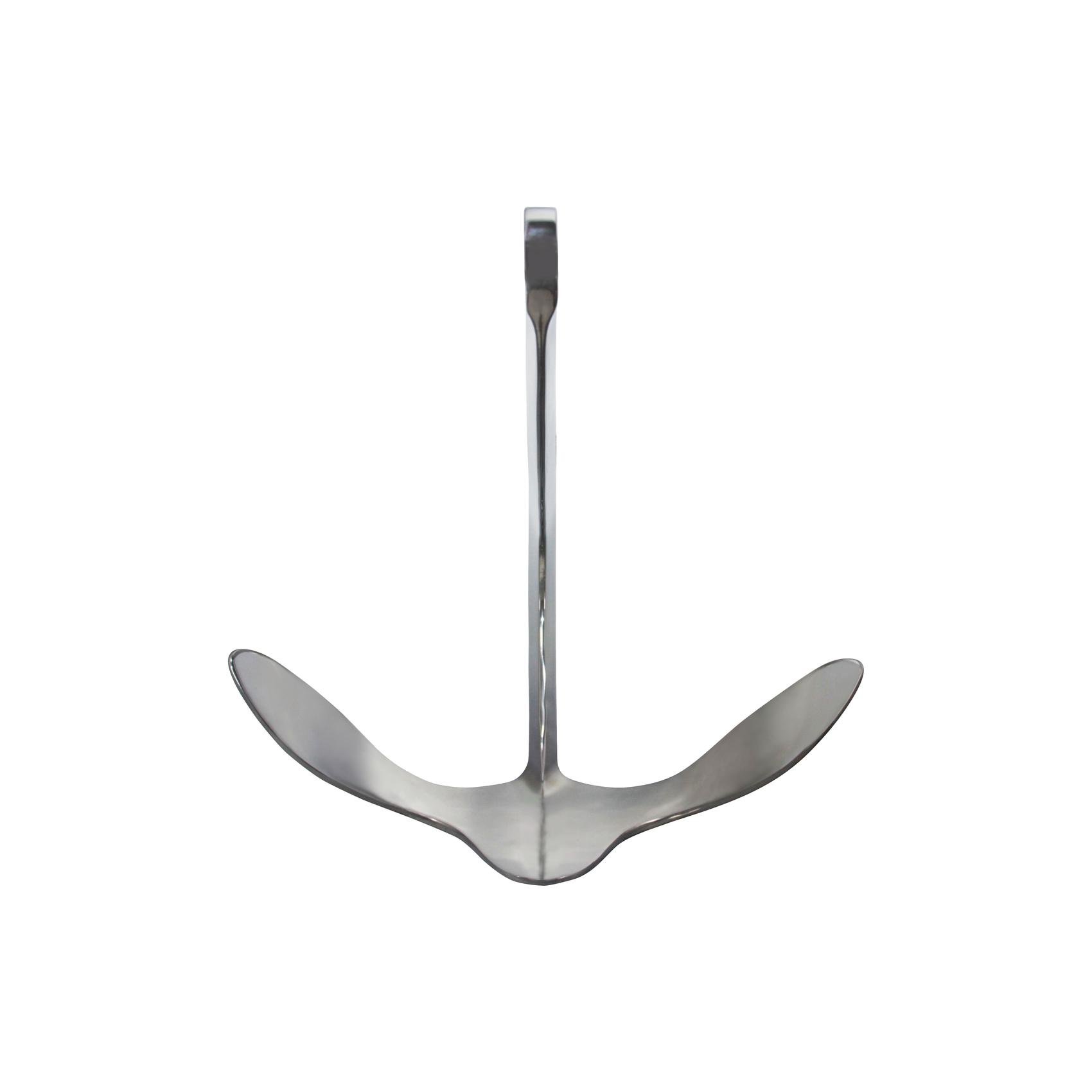Premium Stainless Steel Bruce/Claw Boat Anchor - Heavy Duty Marine Grade Galvanized Anchor for Fishing Boats, Yachts & Sailboats - Perfect for Saltwater, Freshwater & Offshore Use